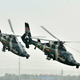 El helicóptero Z-9 se deriva del Eurocopter Dauphin.